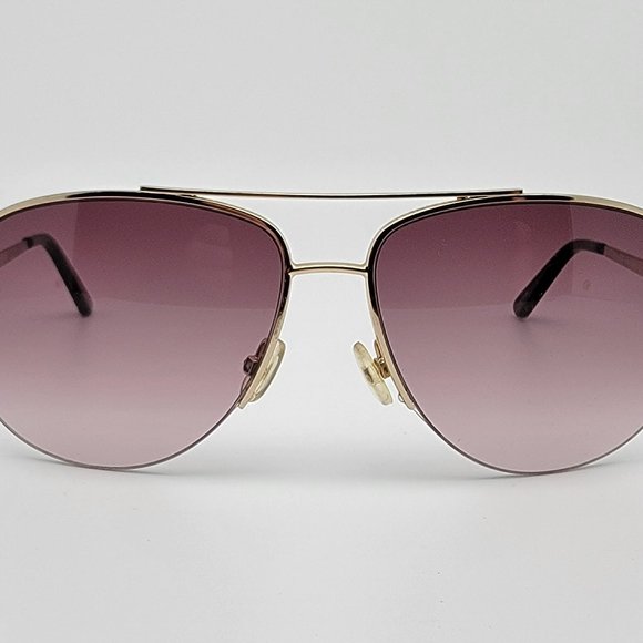 *SOLD* Juicy Couture Platinum/S 03YG Gold Frame Brown Gradient Lens Sunglasses - Picture 2 of 12